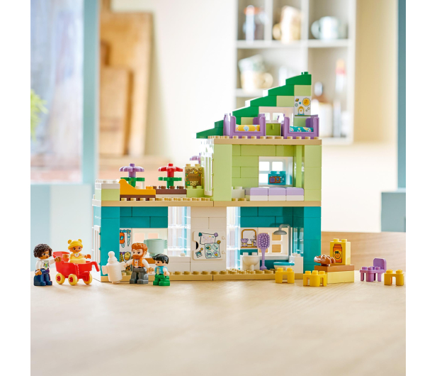 LEGO DUPLO 10470 Nowoczesny dom rodzinny 3 w 1 z figurkami - 1473391 - zdjęcie 5